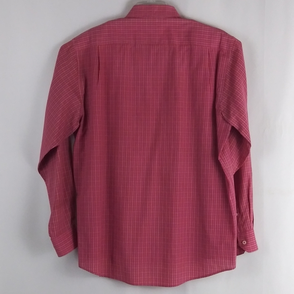 Glou sport red plaid button shirt men size XXL - Picture 2 of 4